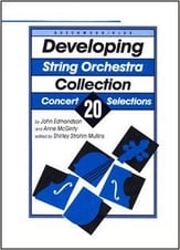 Queenwood Developing String Orchestra Collection Violin 1 string method book cover